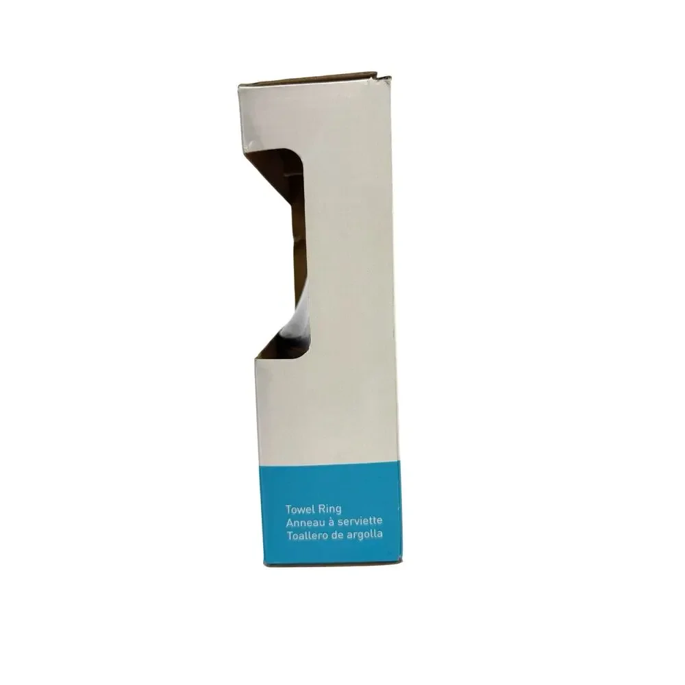 Moen Whitley Mediterranean Bronze Single Towel Ring DN1886BRB Wall Mount NEW